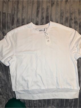 Primark Men's White Adaptive Short Sleeve Tee